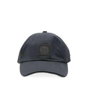 Stone Island Men Ghost Collection: Baseball Cap With Compass Patch